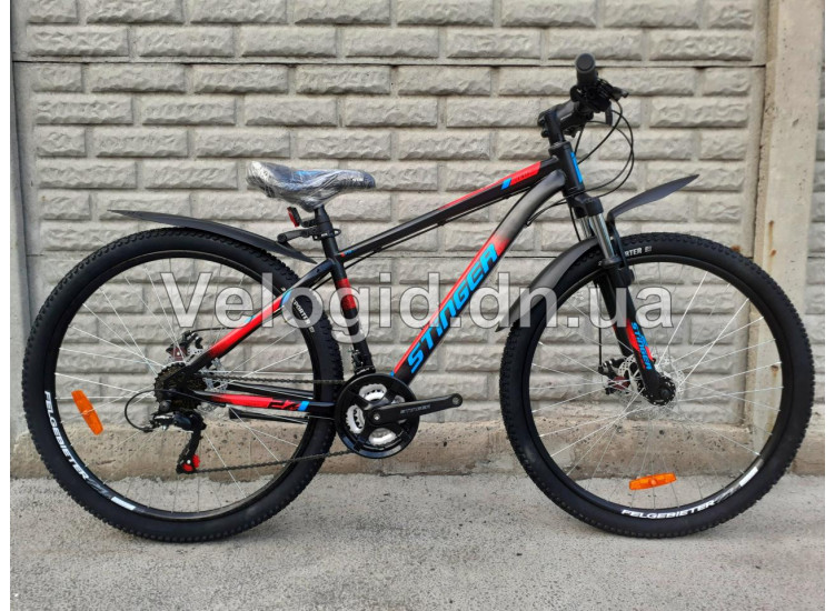 Велосипед Stinger Caiman 27.5 Black-red