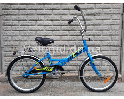 Складной велосипед Novatrack TG20 Classic Blue