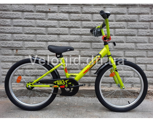 Детский велосипед Novatrack Twist 20" Green