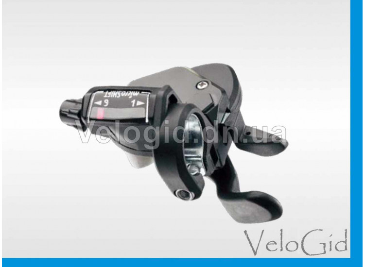 Манетка MicroShift TS39 правая 9 скоростей