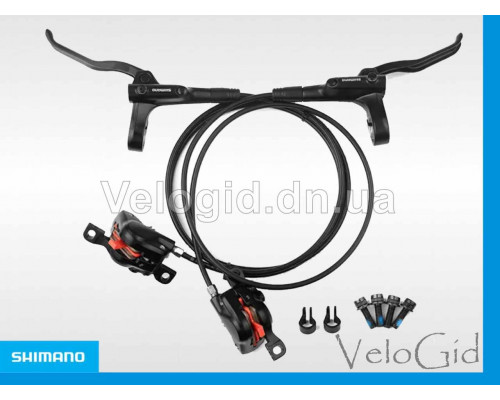 Гидравлические Дисковые тормоза Shimano BR-MT200-2 Комплект