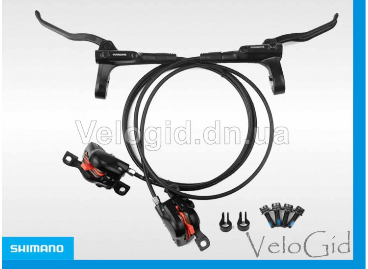 Гидравлические Дисковые тормоза Shimano BR-MT200-2 Комплект