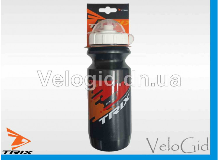 Бутылка для велосипеда Trix Black 600 мл