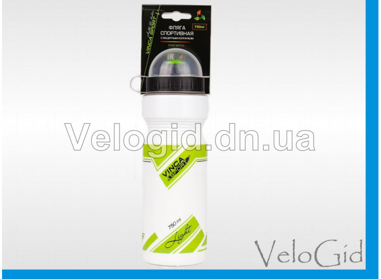 Бутылка для велосипеда Vinca Green 750 мл